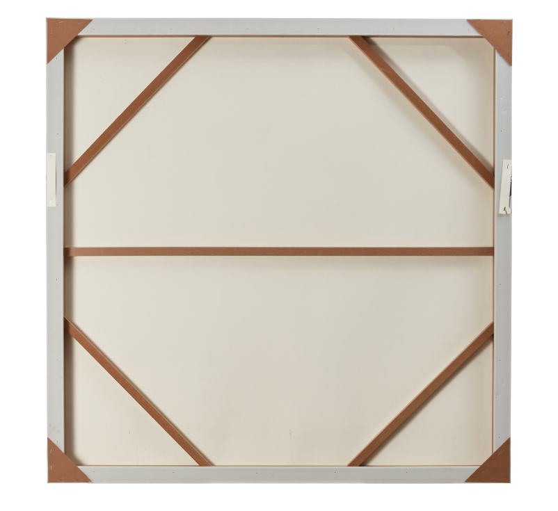 Talulah Lady Framed Canvas 104x104cm