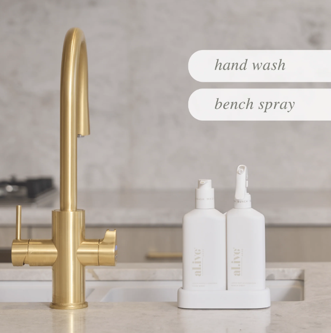 Kitchen Duo - Lemon Myrtle + Honeydrew Hand Wash & Bench Spray Set
