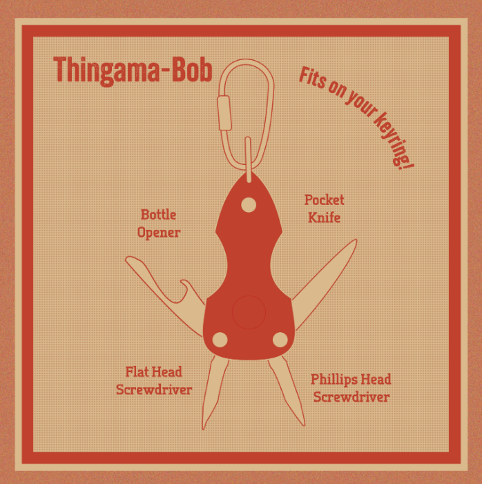 Trixie & Milo Thingama-Bob Flash Light Multi Tool