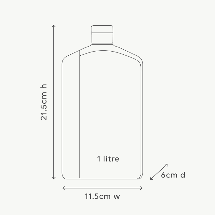 1L Dish Wash Refill - Lemon & Pomegranate