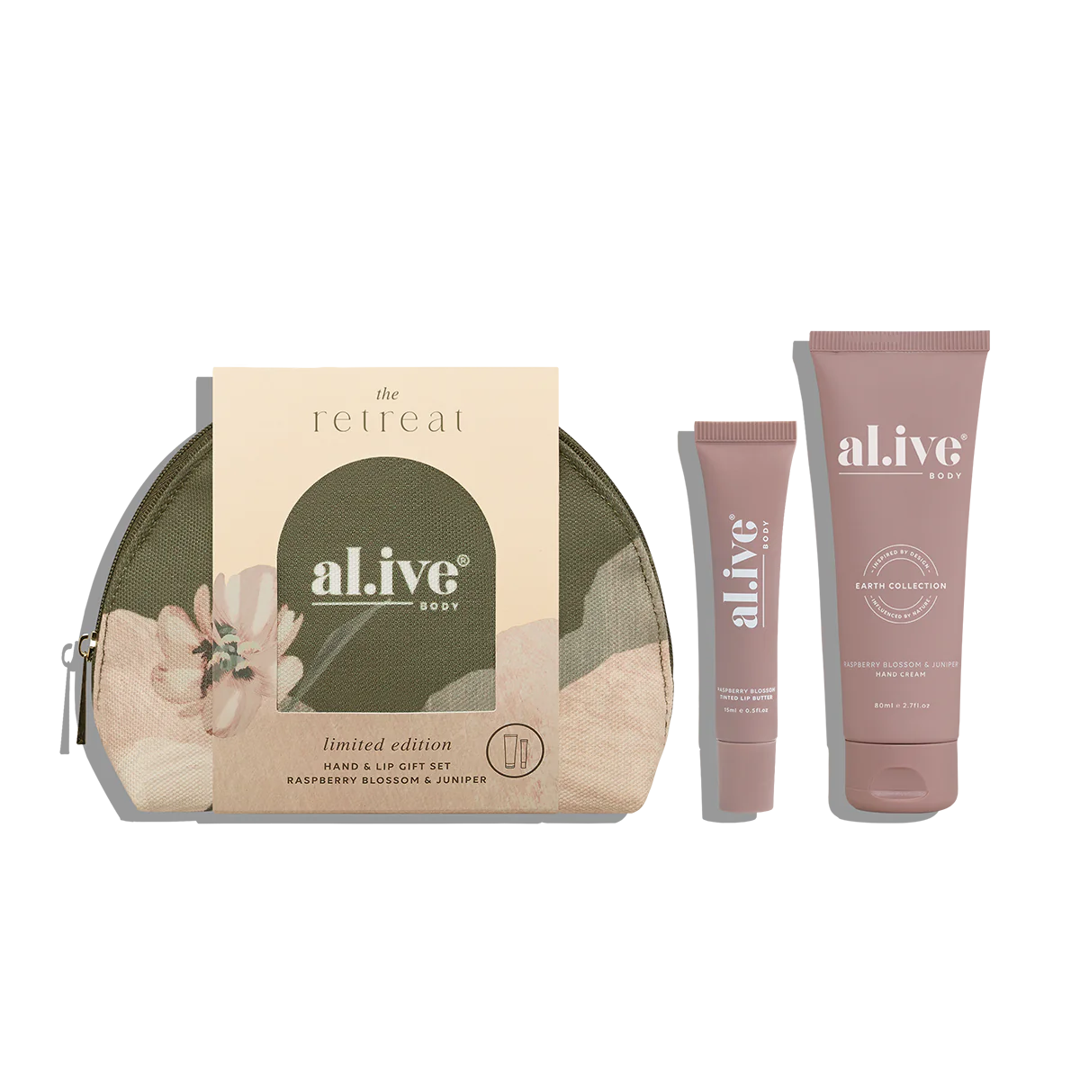 MOTHER'S DAY 2025 - Hand & Lip Gift Set - Raspberry Blossom & Juniper