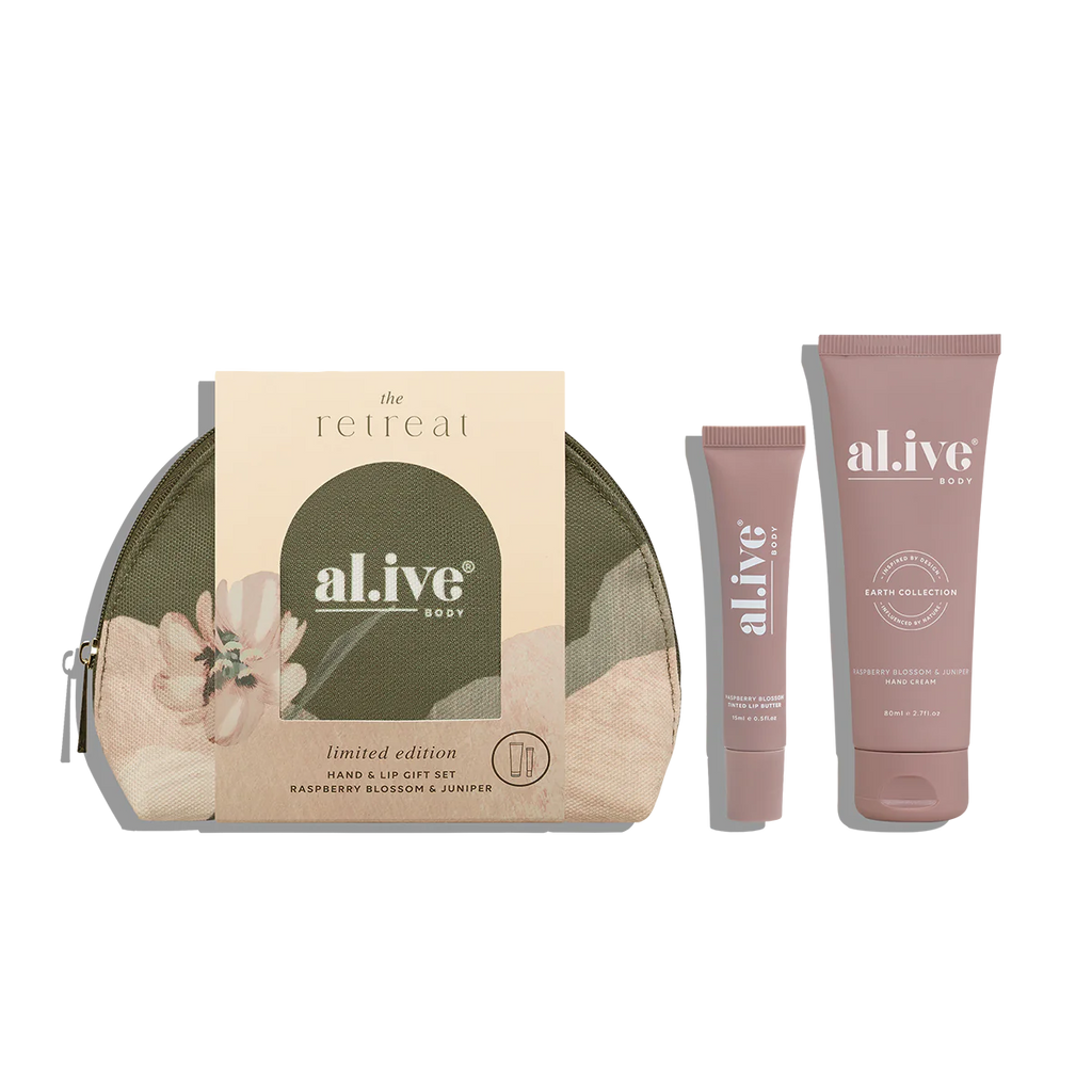 MOTHER'S DAY 2025 - Hand & Lip Gift Set - Raspberry Blossom & Juniper