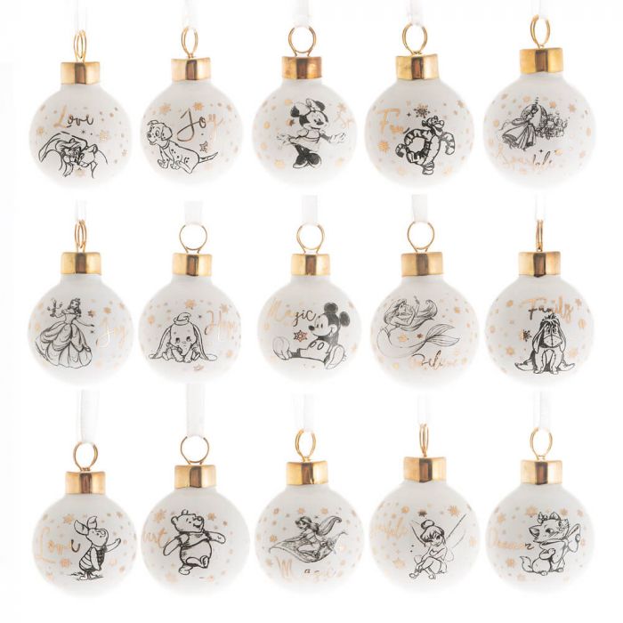 🎄Disney Christmas - Ceramic Mini Baubles Ornaments