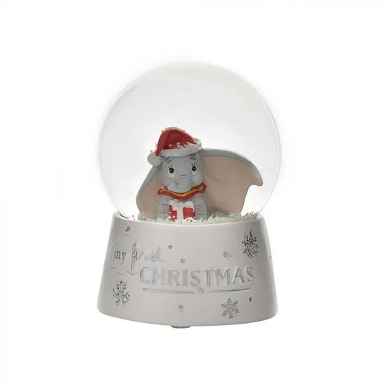 🎄Disney Baby Christmas Dumbo Snowglobe 'My First Christmas'