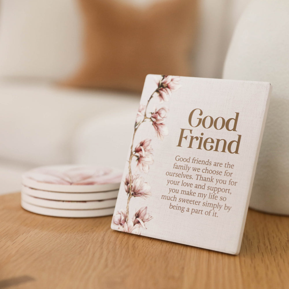 Blossom Verse Ceramic Plaque - 4 verses