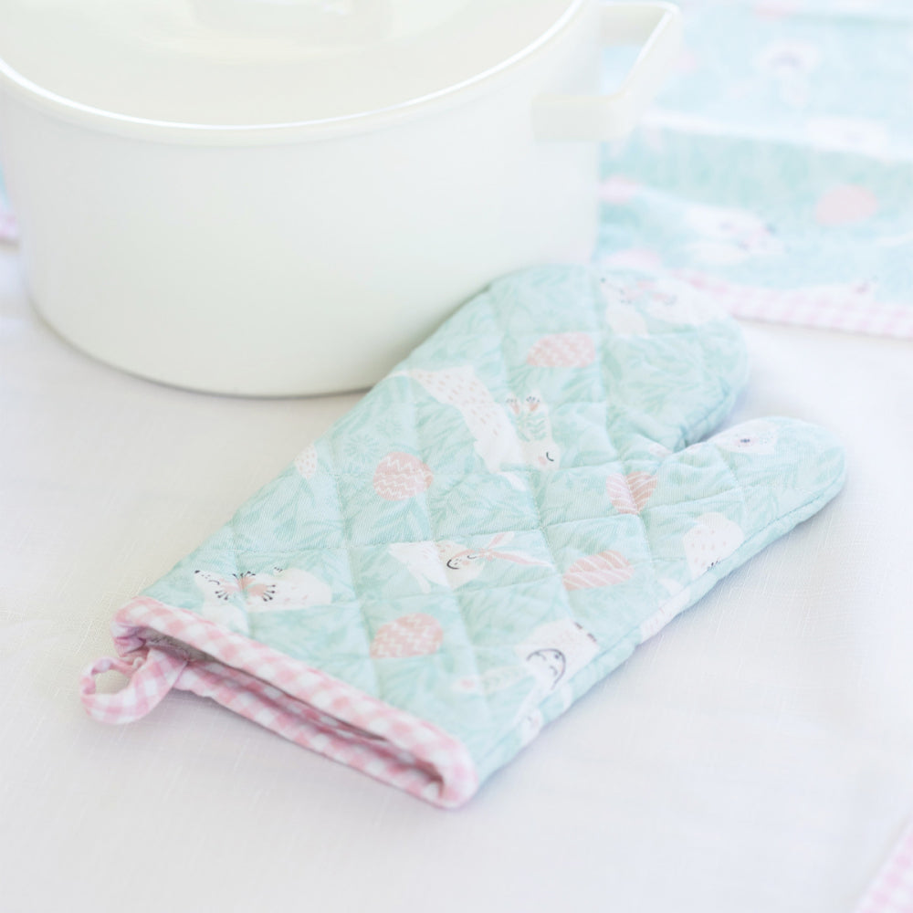 Easter Bunny Oven Mitt