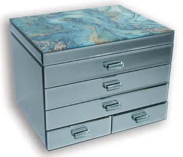 Fortune of Blue Super Jumble Jewellery Box