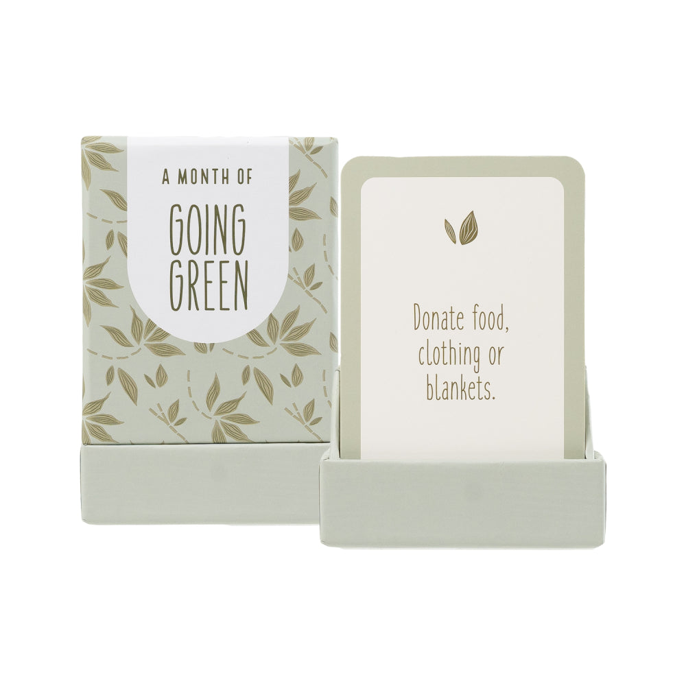 A Month Of: Going Green