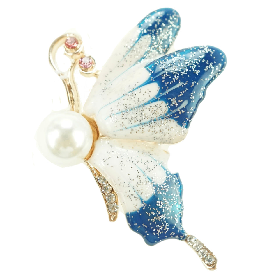 Brooch - Blue Butterfly