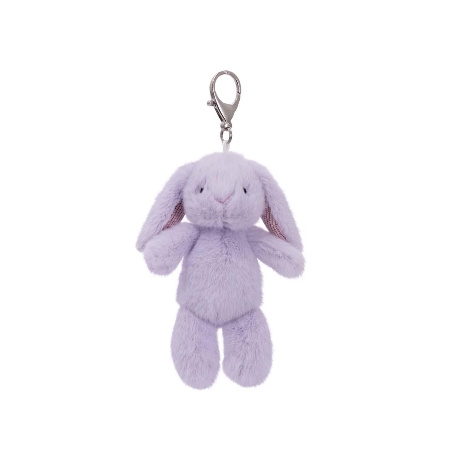 Mary Meyer Soft Bunny Bag Charm - Purple
