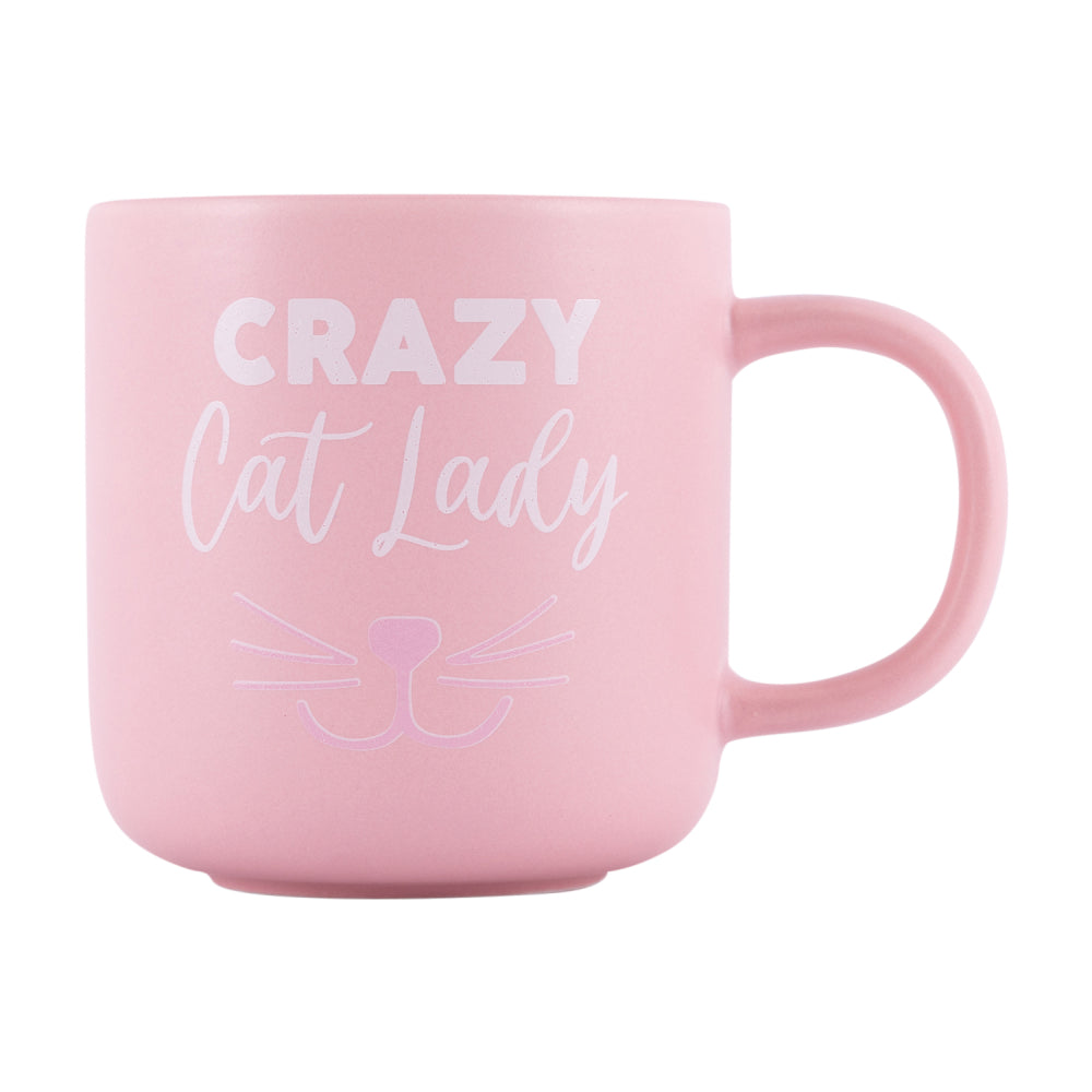 Pet Lovers -  Crazy Cat Lady Pink Mug