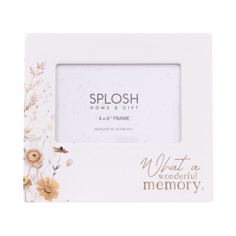 Rustic Meadow 4x6 Ceremic Frame