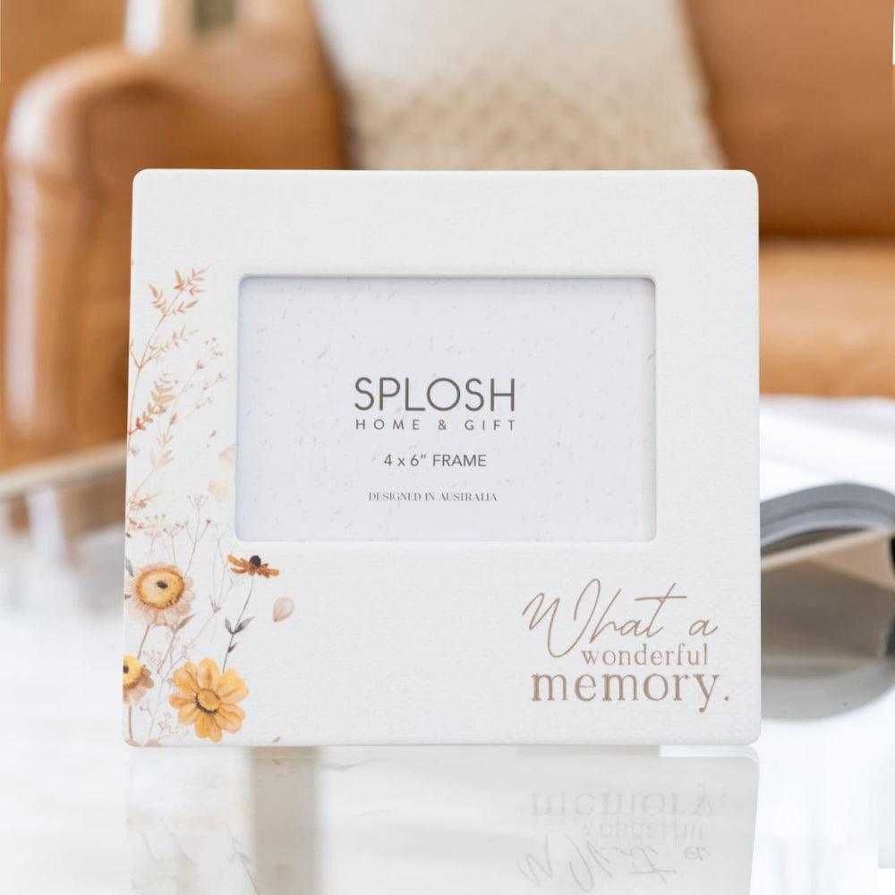 Rustic Meadow 4x6 Ceremic Frame