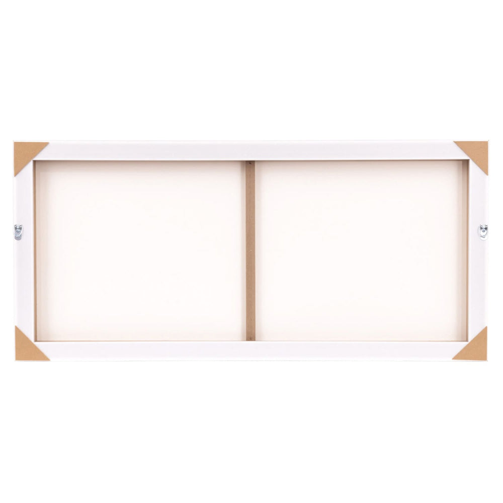 Rustic Meadow Sunset Framed Canvas 94x44