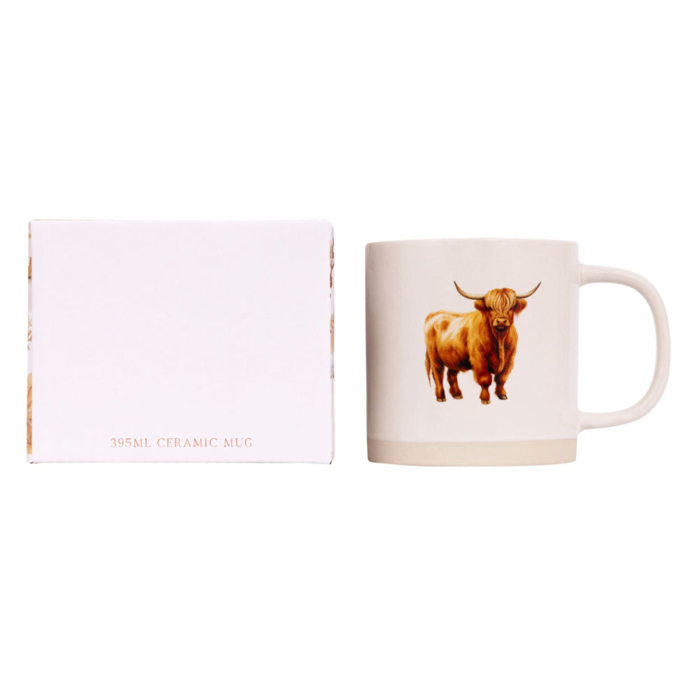 Rustic Meadow - Highland Cow Mug