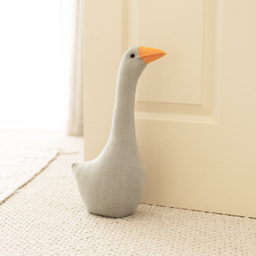 Rustic Meadow Goose Door Stop