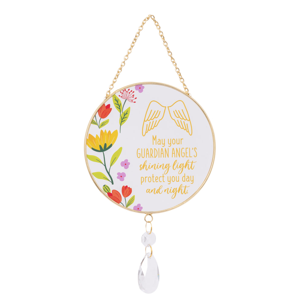 Unique & Uplifting Quoted Suncatcher (6 quoted floral designs)