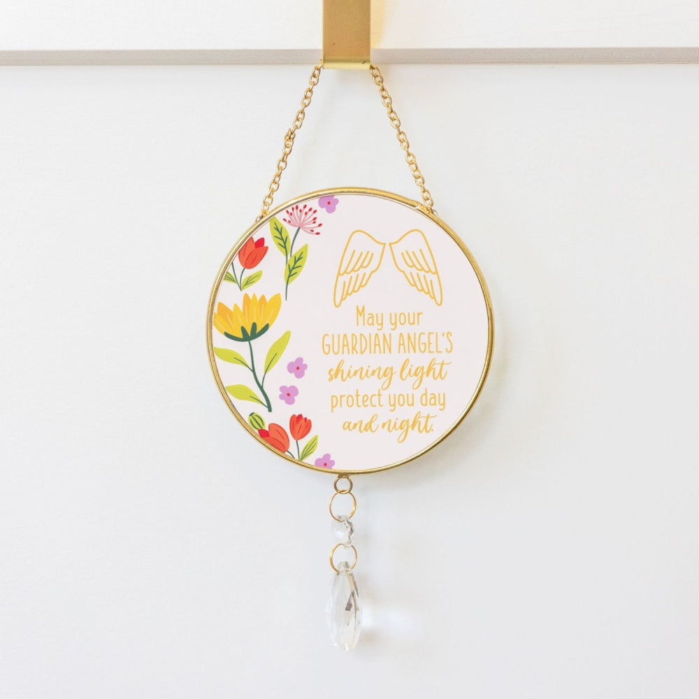 Unique & Uplifting Quoted Suncatcher (6 quoted floral designs)