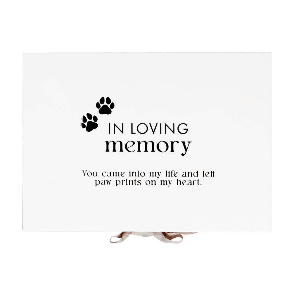 In Loving Memories Pet Keepsake Box