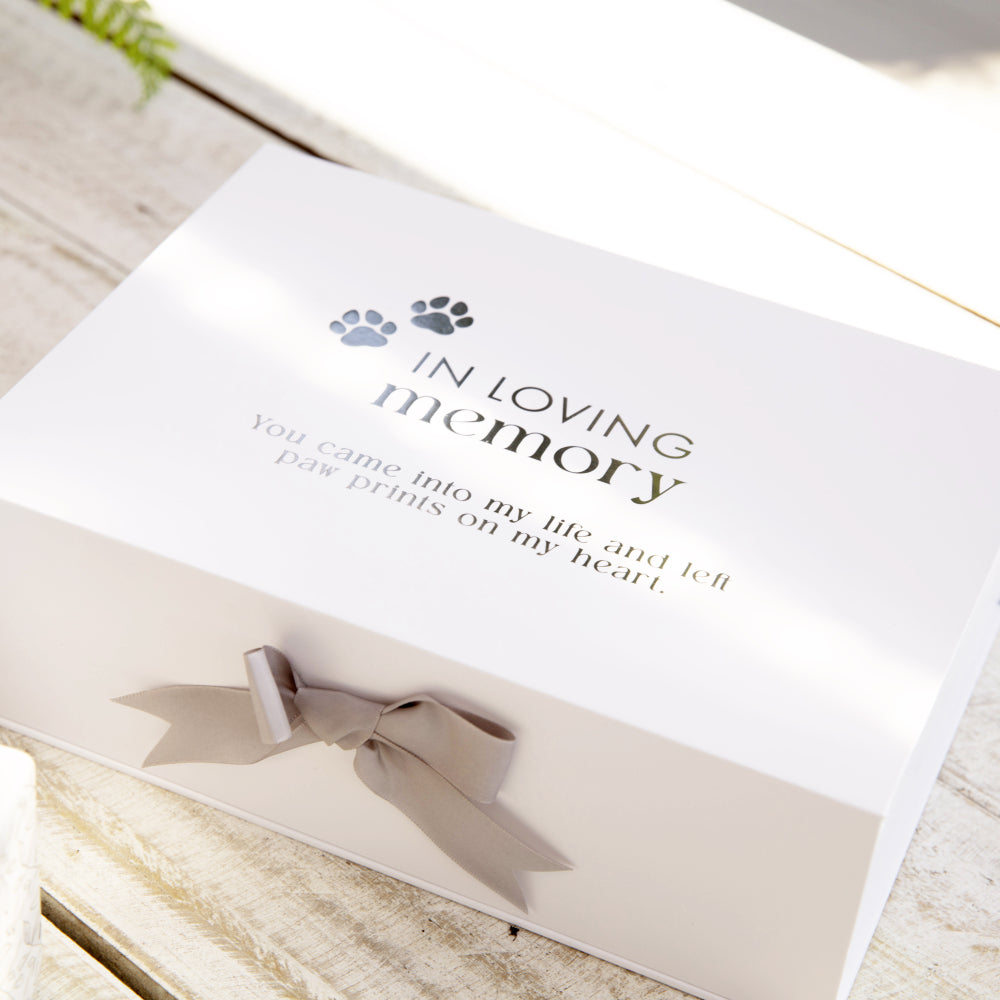 In Loving Memories Pet Keepsake Box