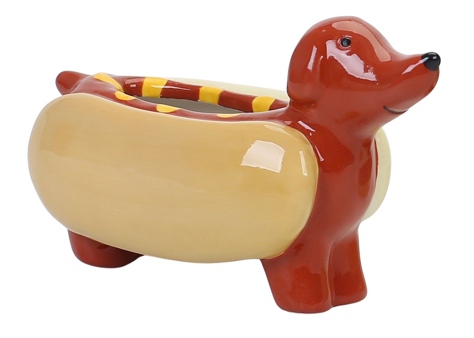 Hot Dog Planter - Brown (9cm)