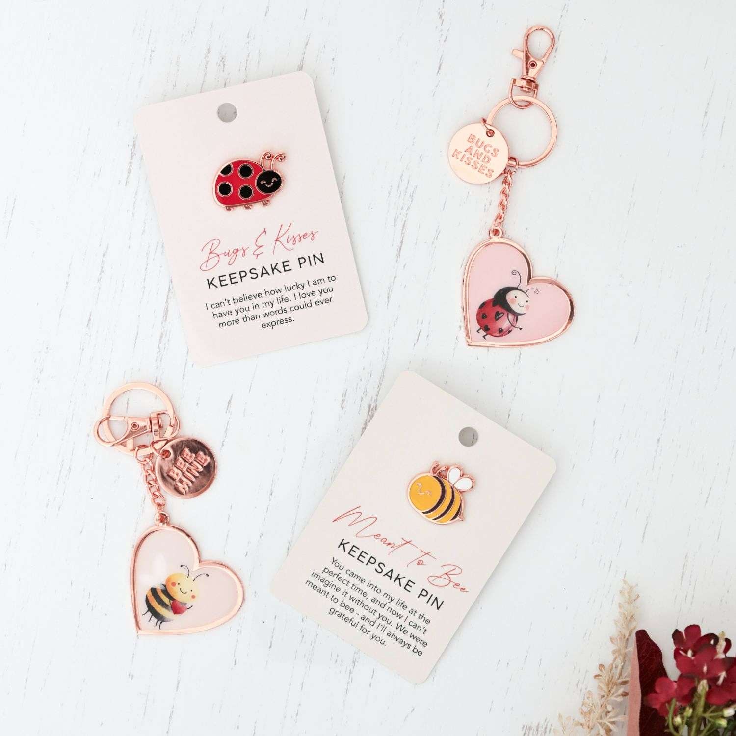 Valentine's Day Keepsake Pins - 3 Options
