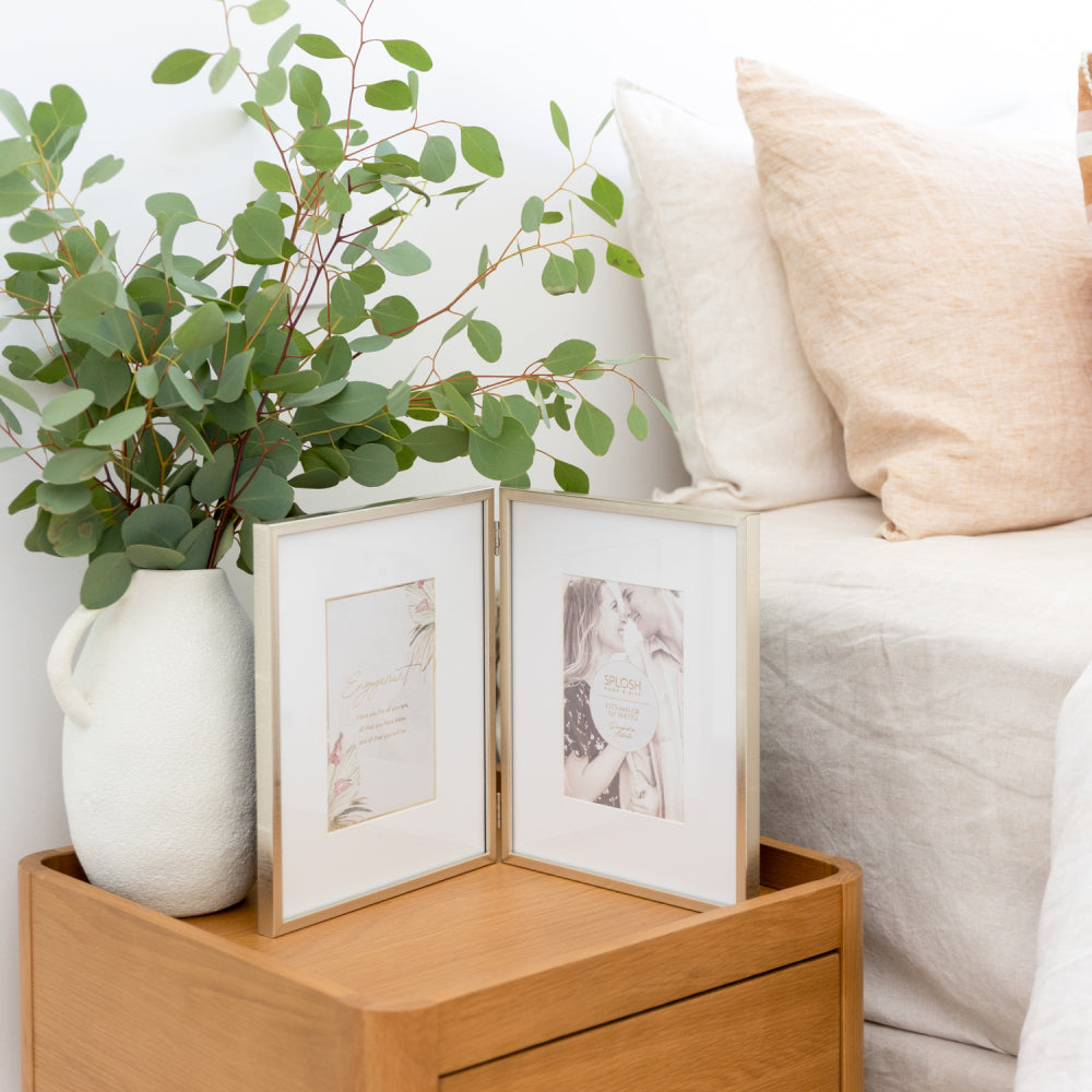 Wedding 5x7 Double Frame  Engagement