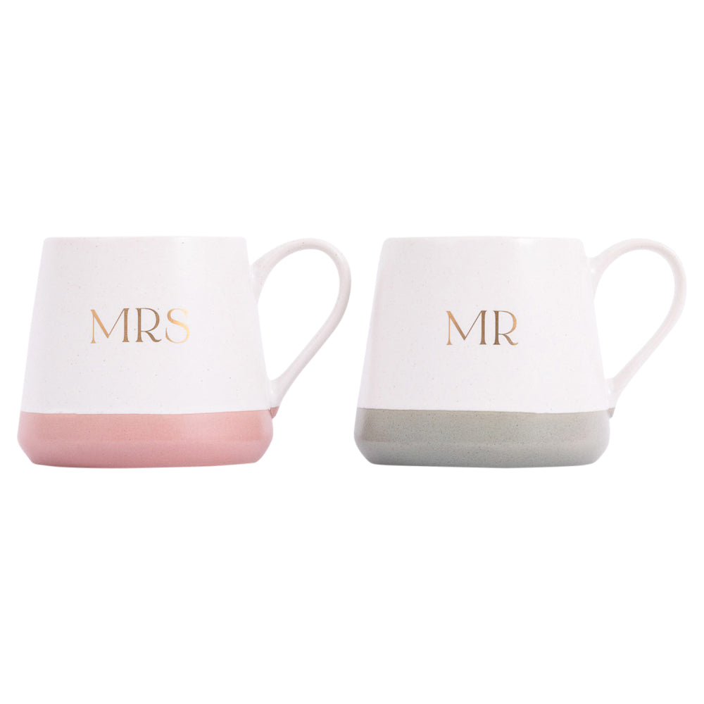 Wedding Mr & Mrs Mug Set
