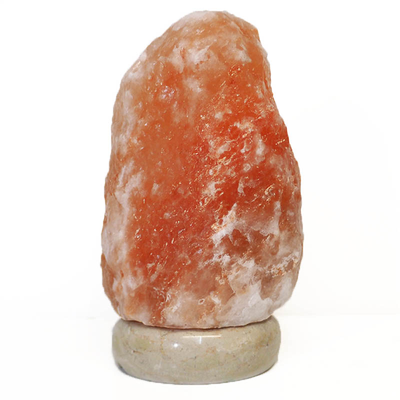 Natural Shaped Himalayan Salt Lamp 2-3kg - Marble Base