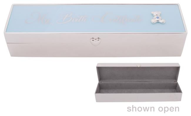 MY BIRTH CERTIFICATE HOLDER BLUE