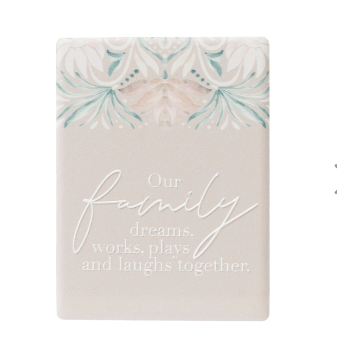 Modern Oasis Family Magnet