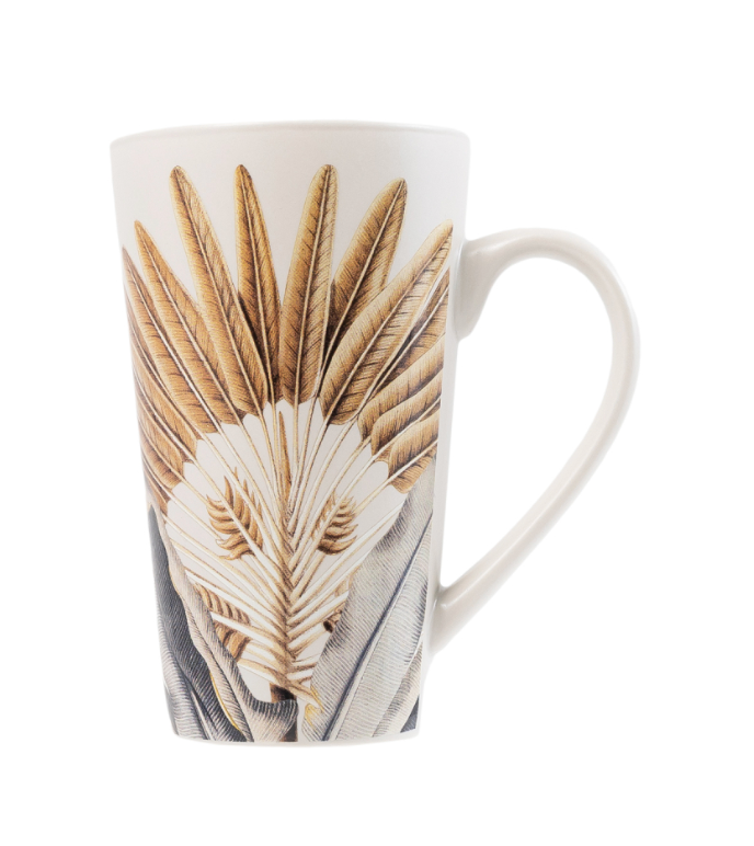 Exotic Palm Latte Mug