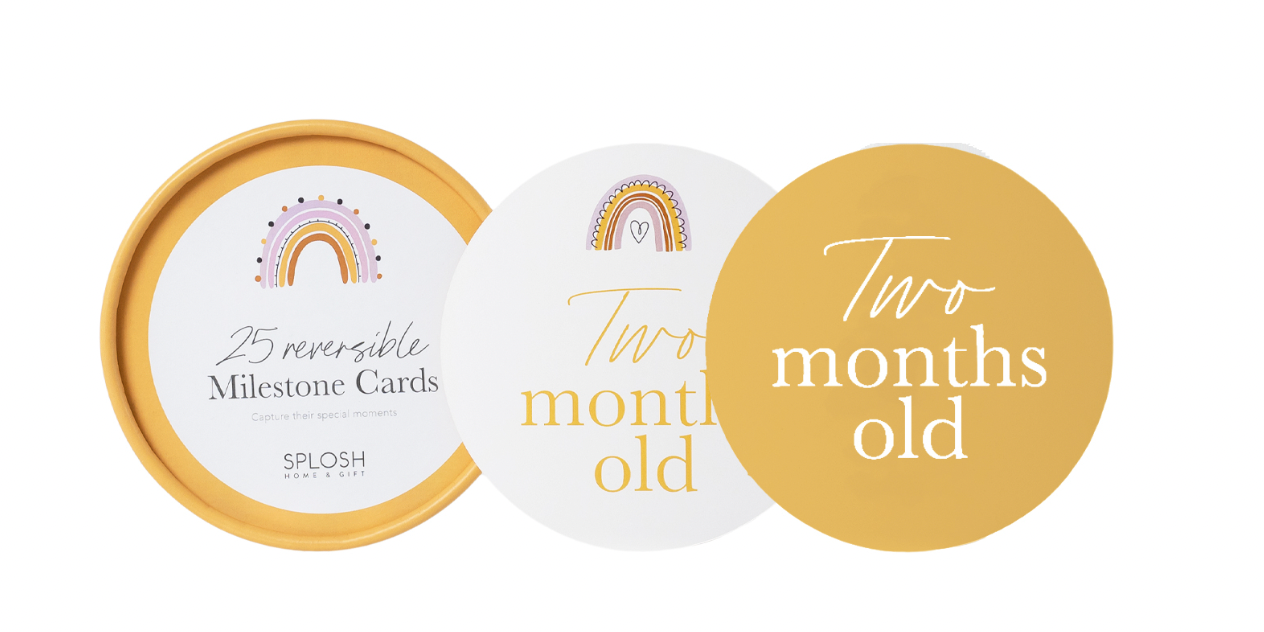Reversible Milestone Cards - 3 colours