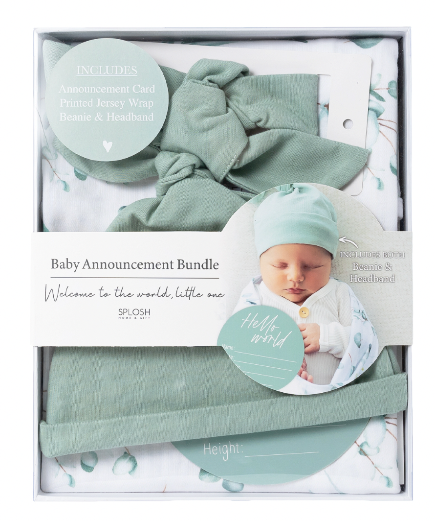Baby Announcement Set - 3 colours