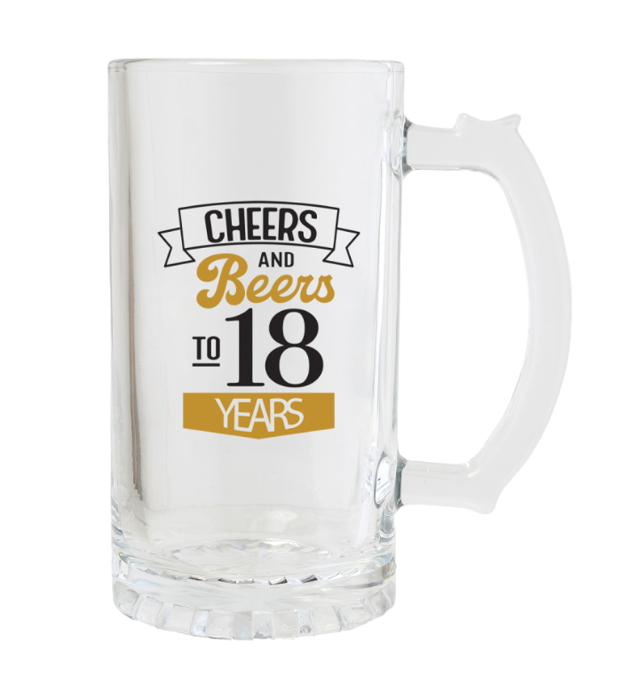 Sip Celebration Beer Glasses - 5 options