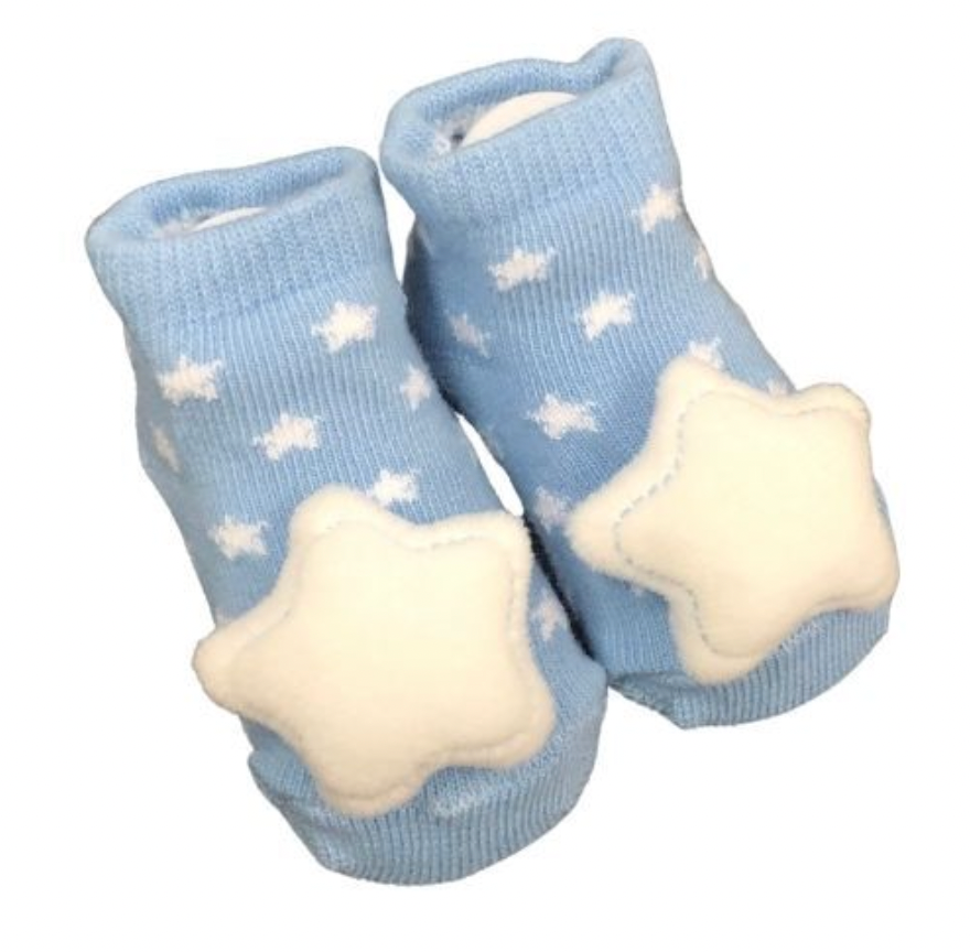 Es Kids Star Socks Striped 0-6 Months