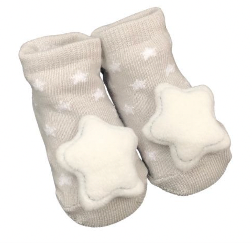 Es Kids Star Socks Striped 0-6 Months