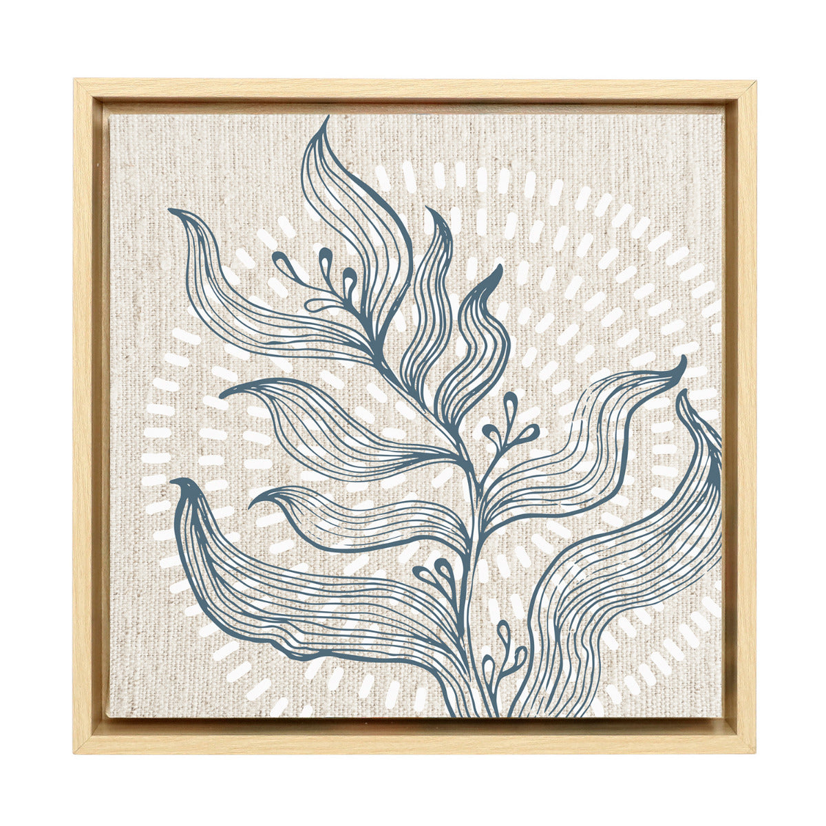 Island Breeze Relax Framed Canvas