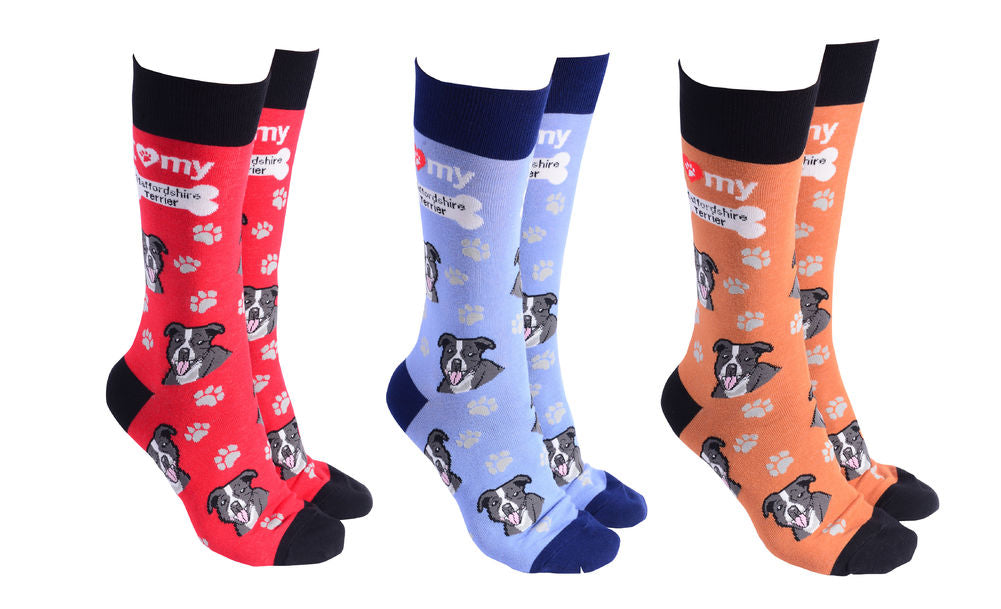 Sock Society - Staffordshire Bull Terrier (Staffy)