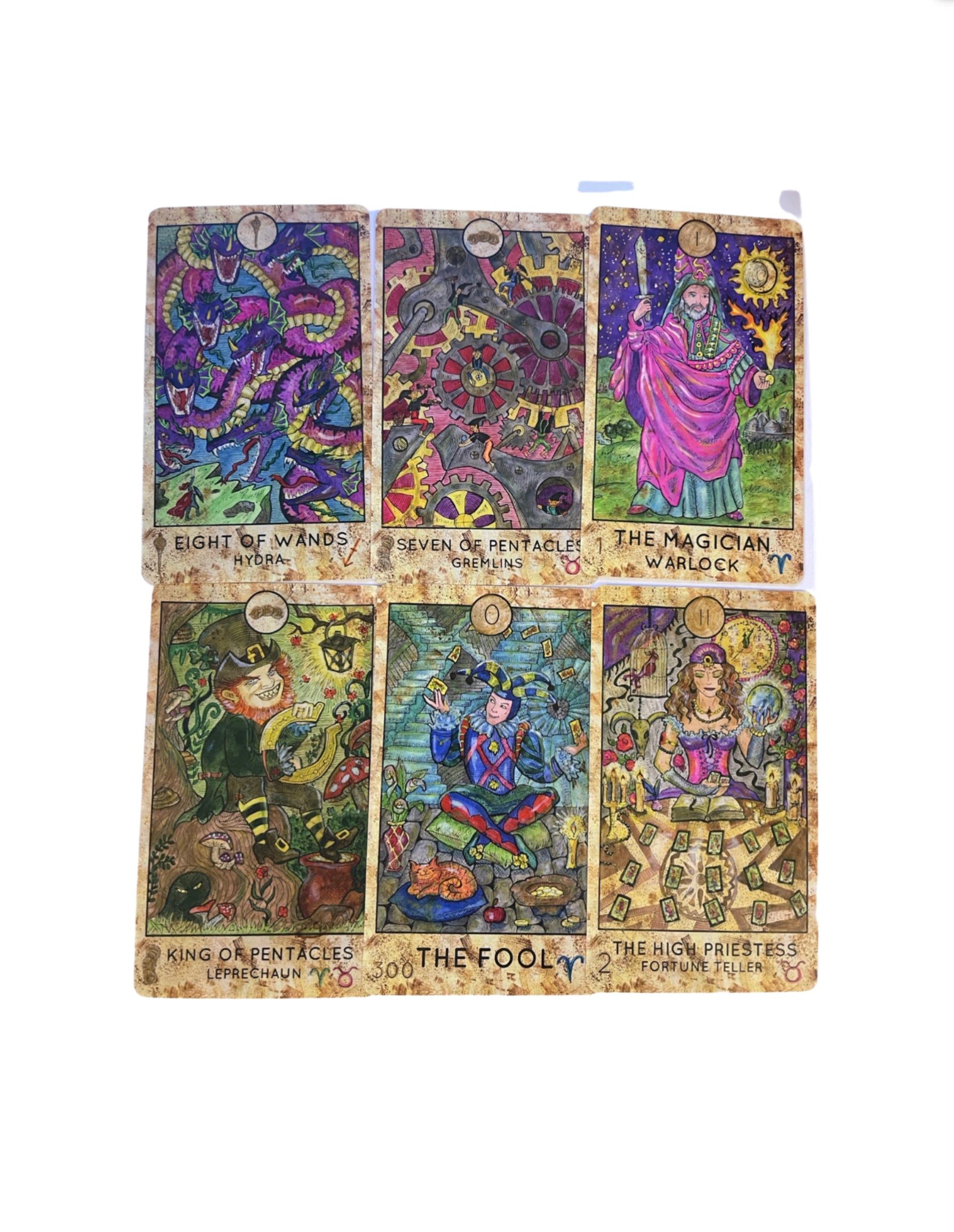 Fantasy World Tarot Cards - Deck of 78