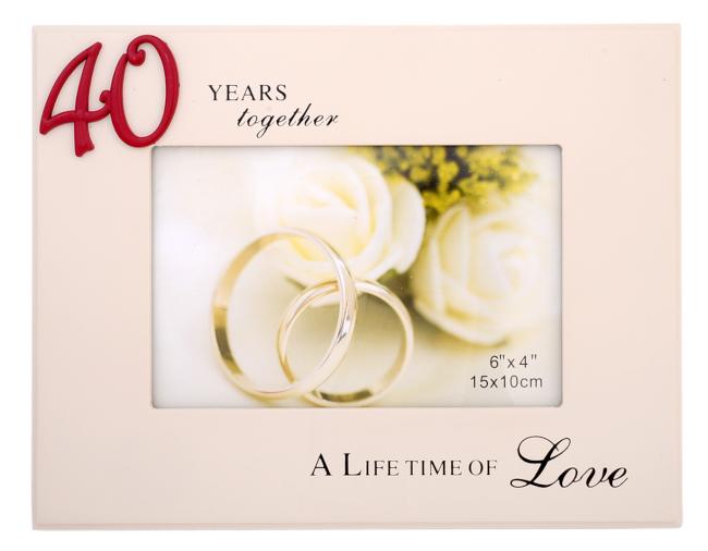 Years Together Anniversary Frame
