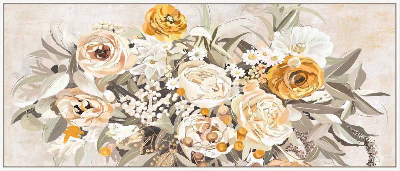 DECORATIVE FLOWER CANVAS