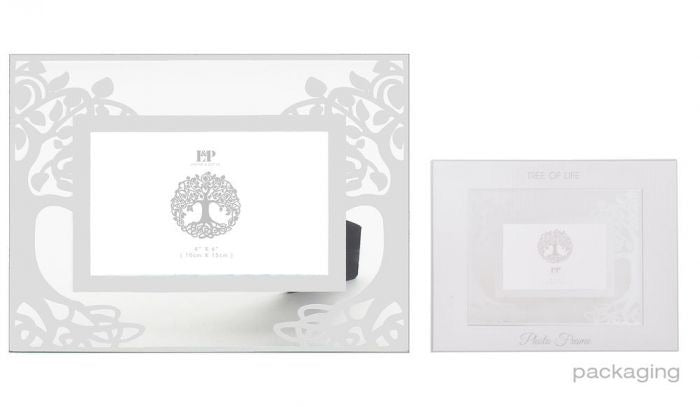 Mirror Tree of Life Frame 6x4 (10cm x 15cm)