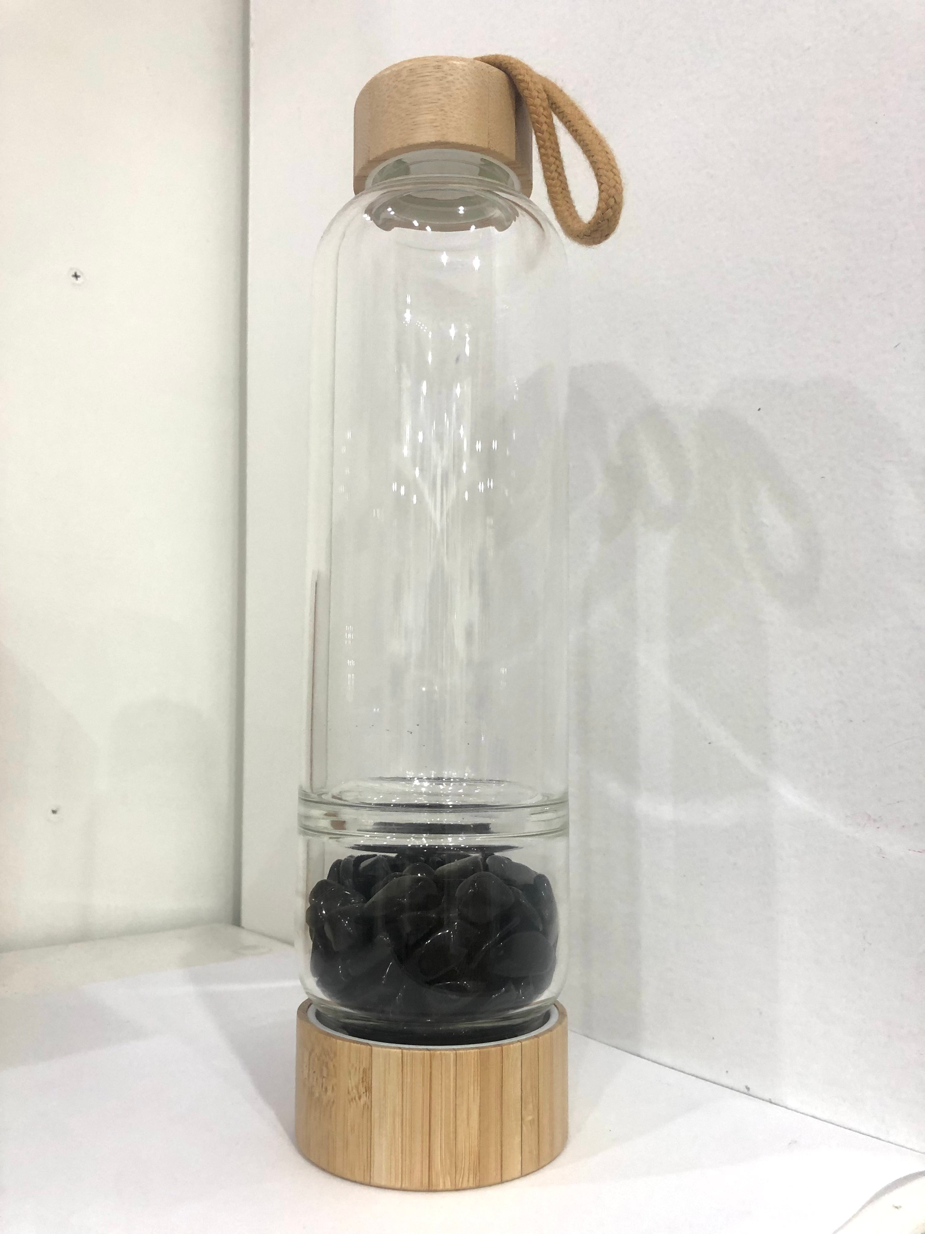 Crystal Glass Water Bottles - 2 Designs