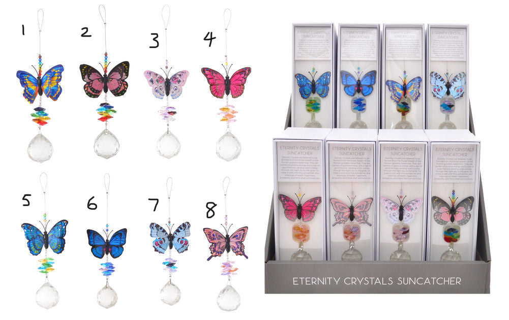 Butterfly Crystal Suncatcher