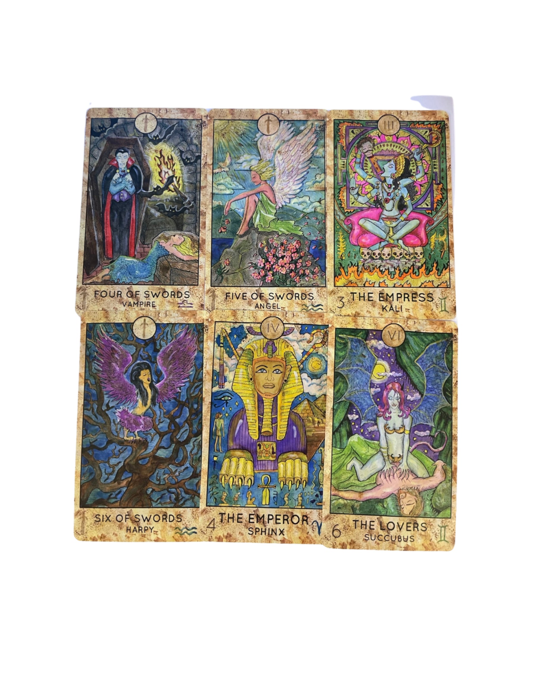 Fantasy World Tarot Cards - Deck of 78