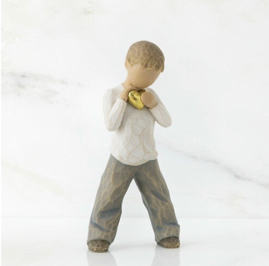 Heart of Gold Figurine