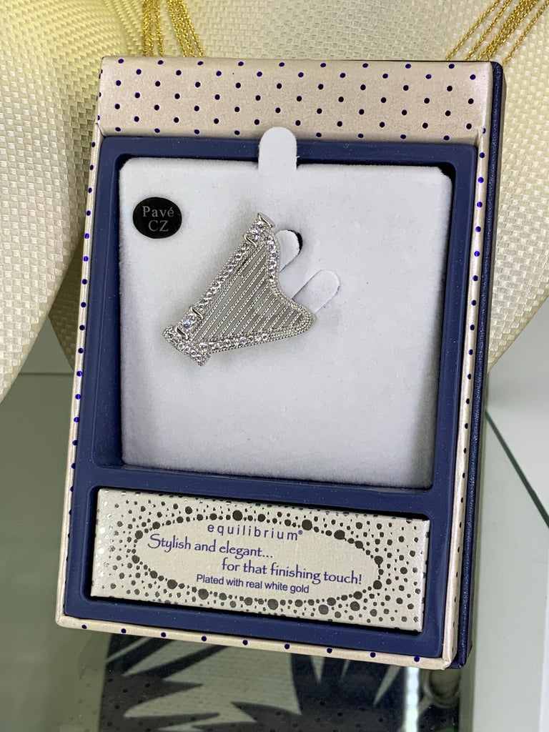 Harp Brooch