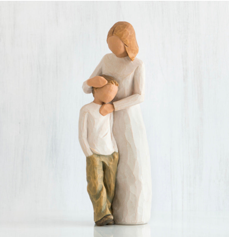 Mother & Son Figurine