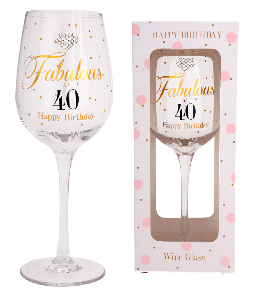 Mad Dots Fabulous Wine Glass - 9 options